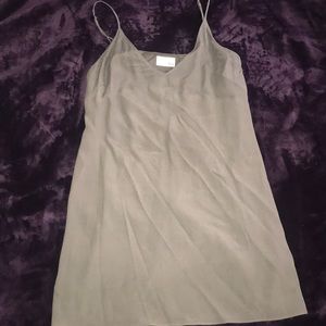 Olive Mini Camisole Dress